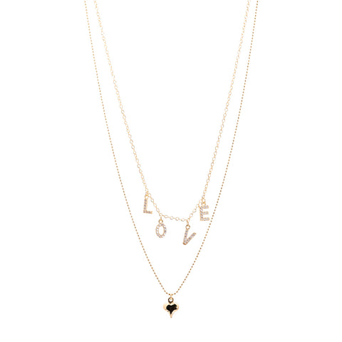 Freshwater Pearl Initial "L" Necklace