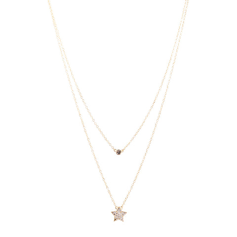 Mini Star Drop Earrings