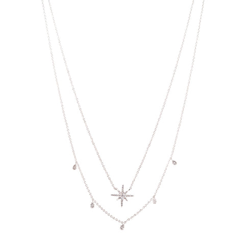Mini Star Drop Earrings