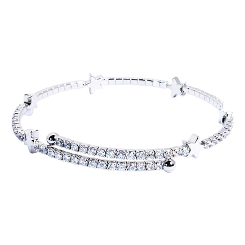 Round Stone Tennis Bracelet