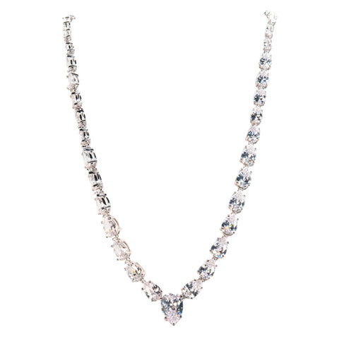 16" Delicate Diamonds by the Yard Necklace