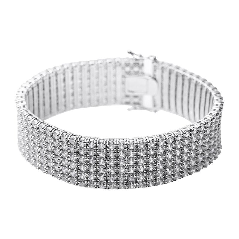 6 Row Statement Bracelet