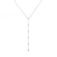 Y Bezel Station Necklace