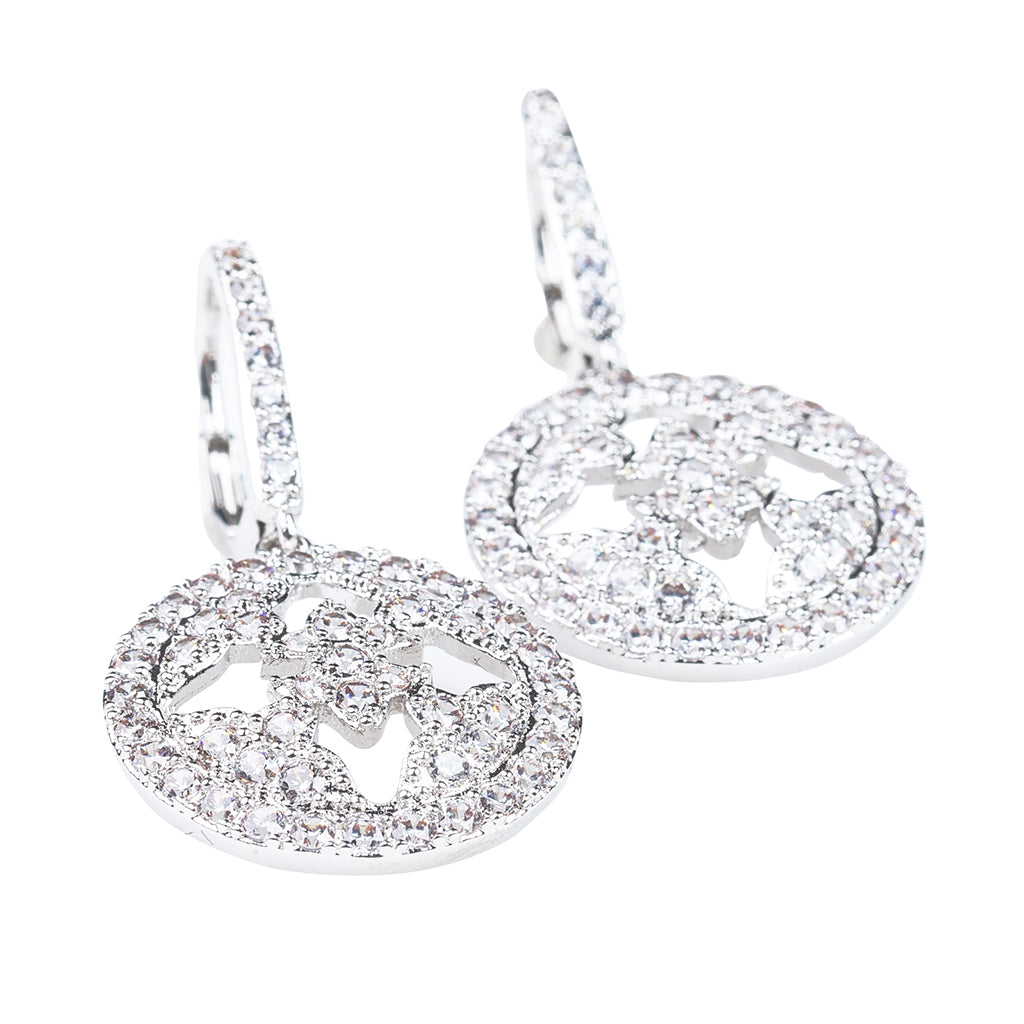 Duchess Disc Drop Earrings