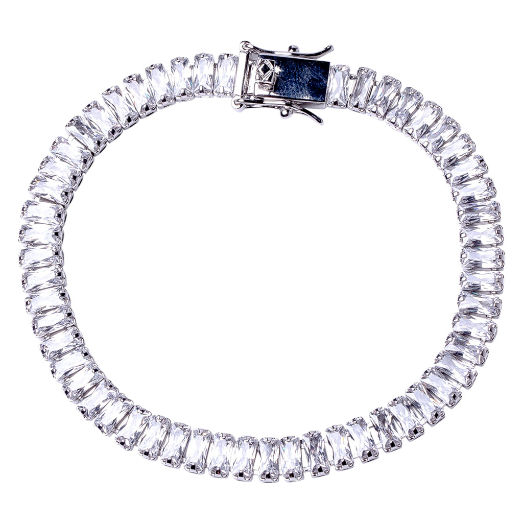 Emerald Channel Set Bracelet