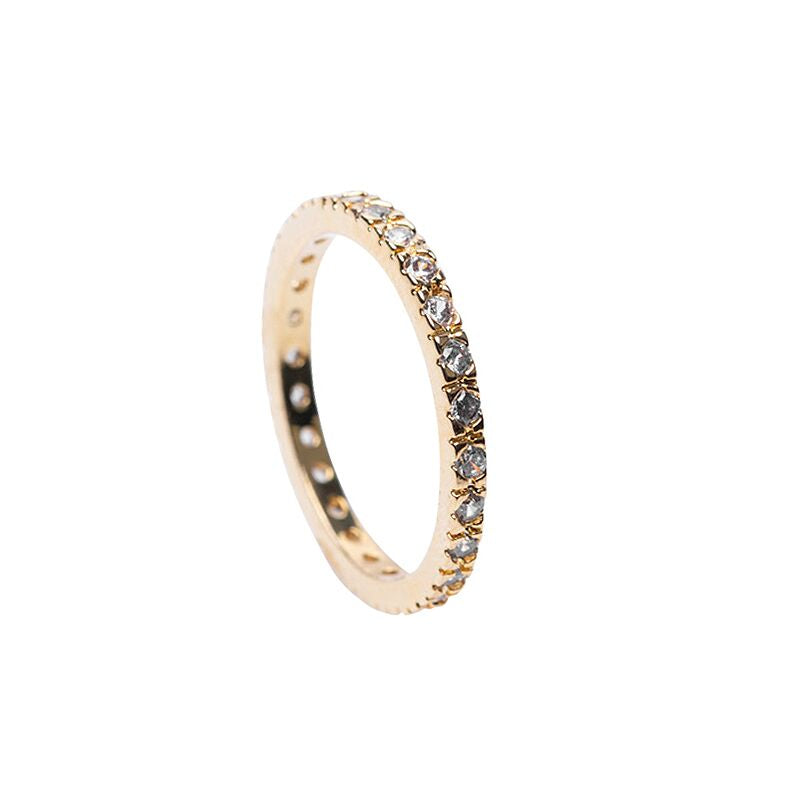 Pandora Sparkling Clear CZ Row Eternity Ring