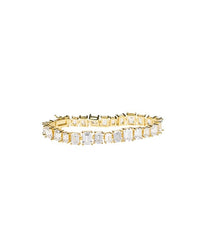 Alternating Emerald CZ Bracelet