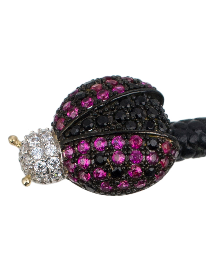 Ladybug flexible bracelet