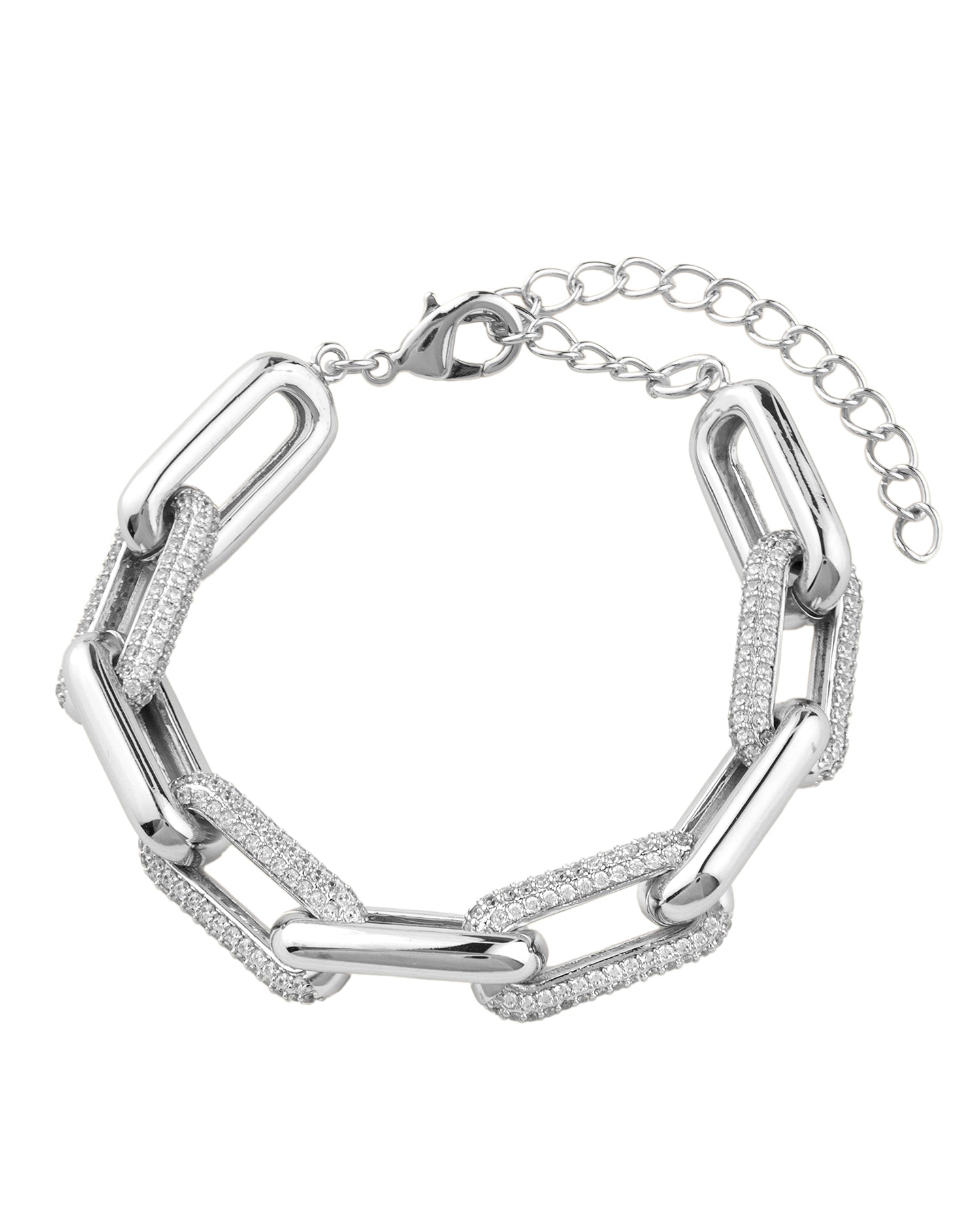 Pave Link Bracelet