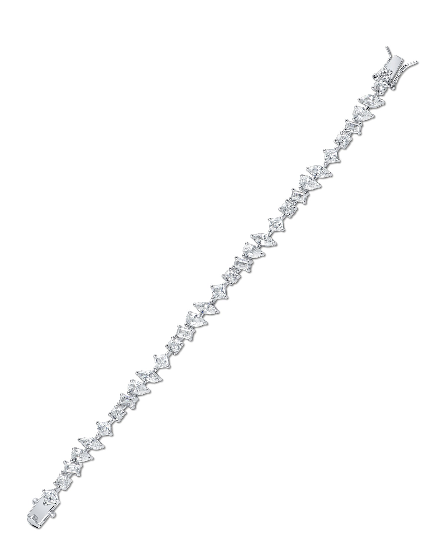 Multi Shape CZ Bracelet