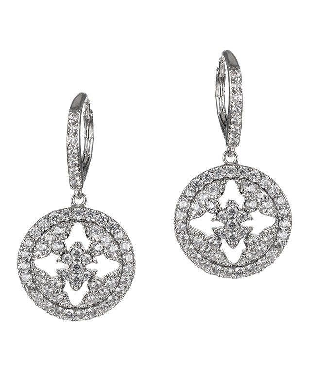 Duchess Disc Drop Earrings