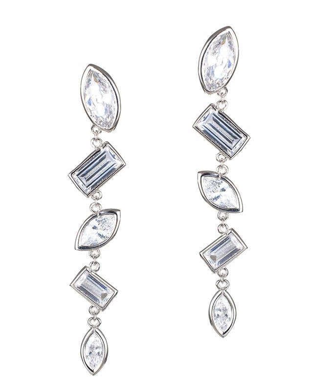 Multi Shape Drop Earrings