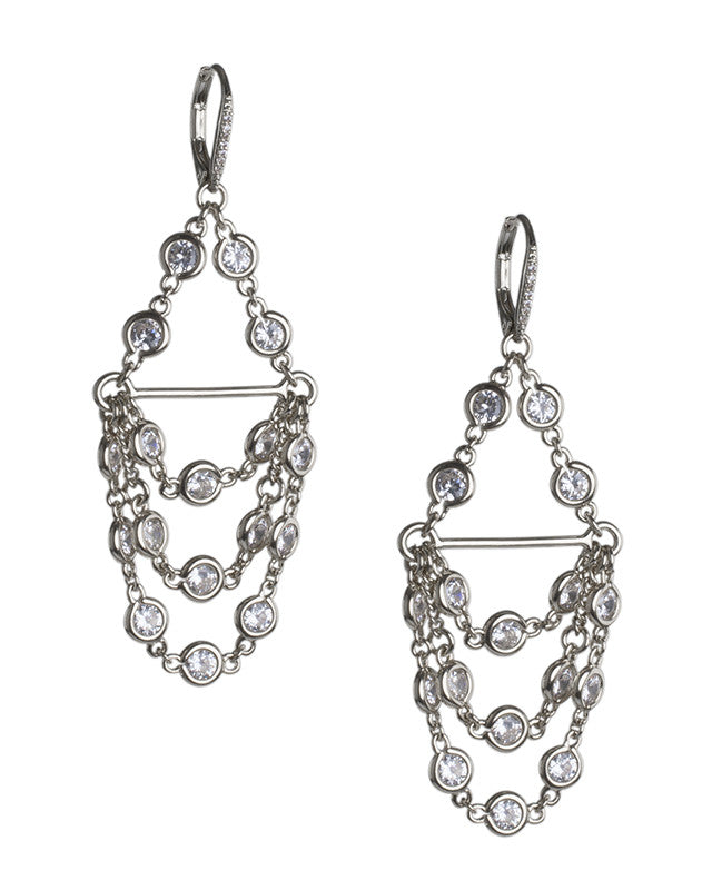 Chandelier Diamond by the Inch Earring