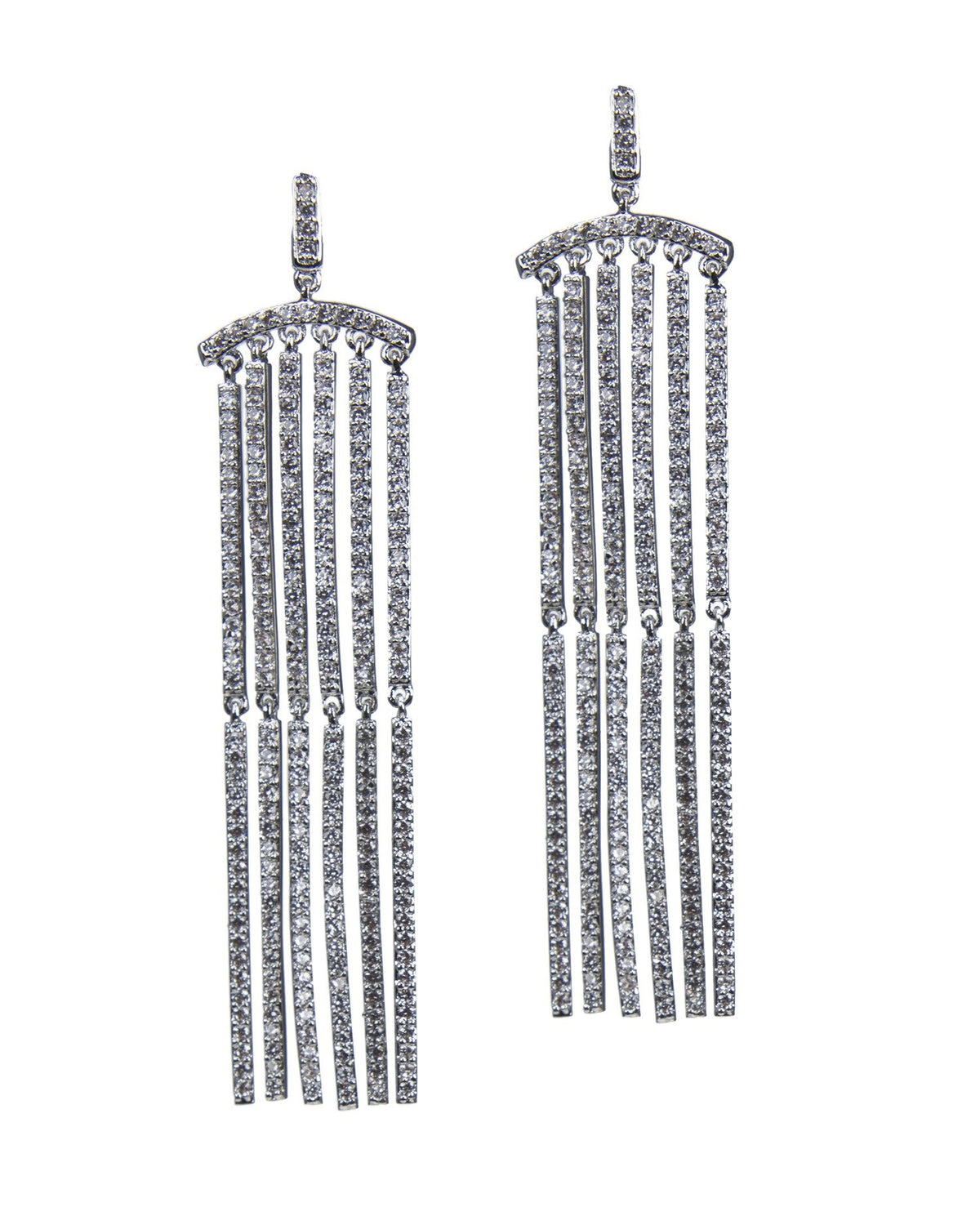 Elongated Column Earrings