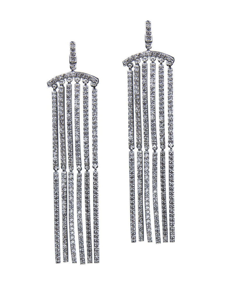 Elongated Column Earrings