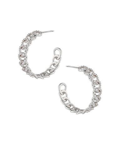 Marquise CZ Front to Back Earrings