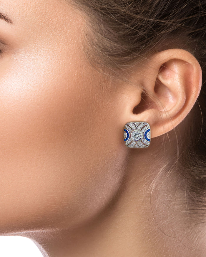 Square Deco Earrings