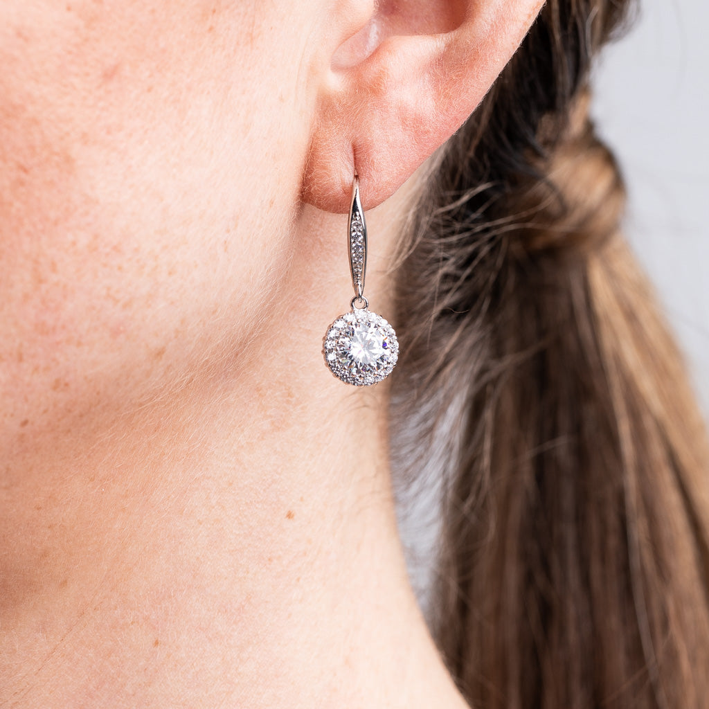 Classic Round Drop Earring