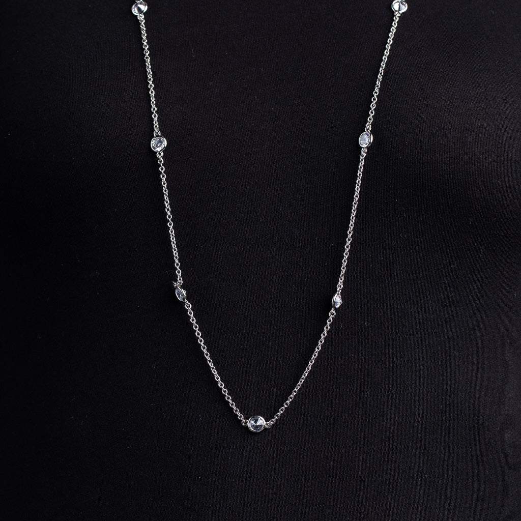 36" Station Necklace