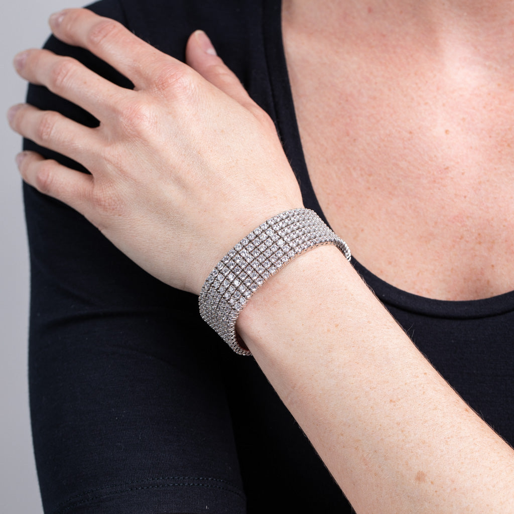 6 Row Statement Bracelet