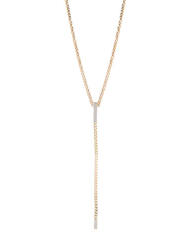 Oval CZ Chain Necklace