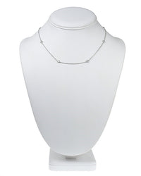 16" Delicate Diamonds by the Yard Necklace