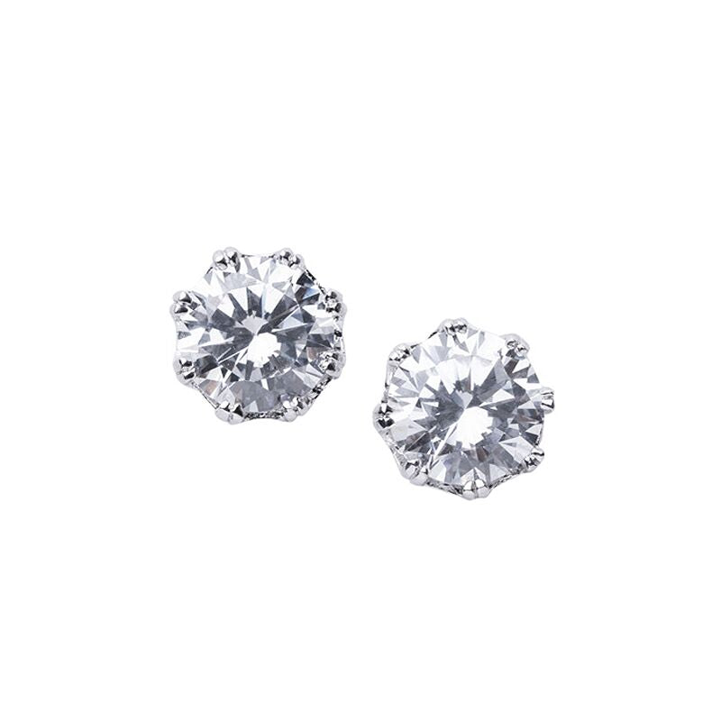 Crown Prong Studs
