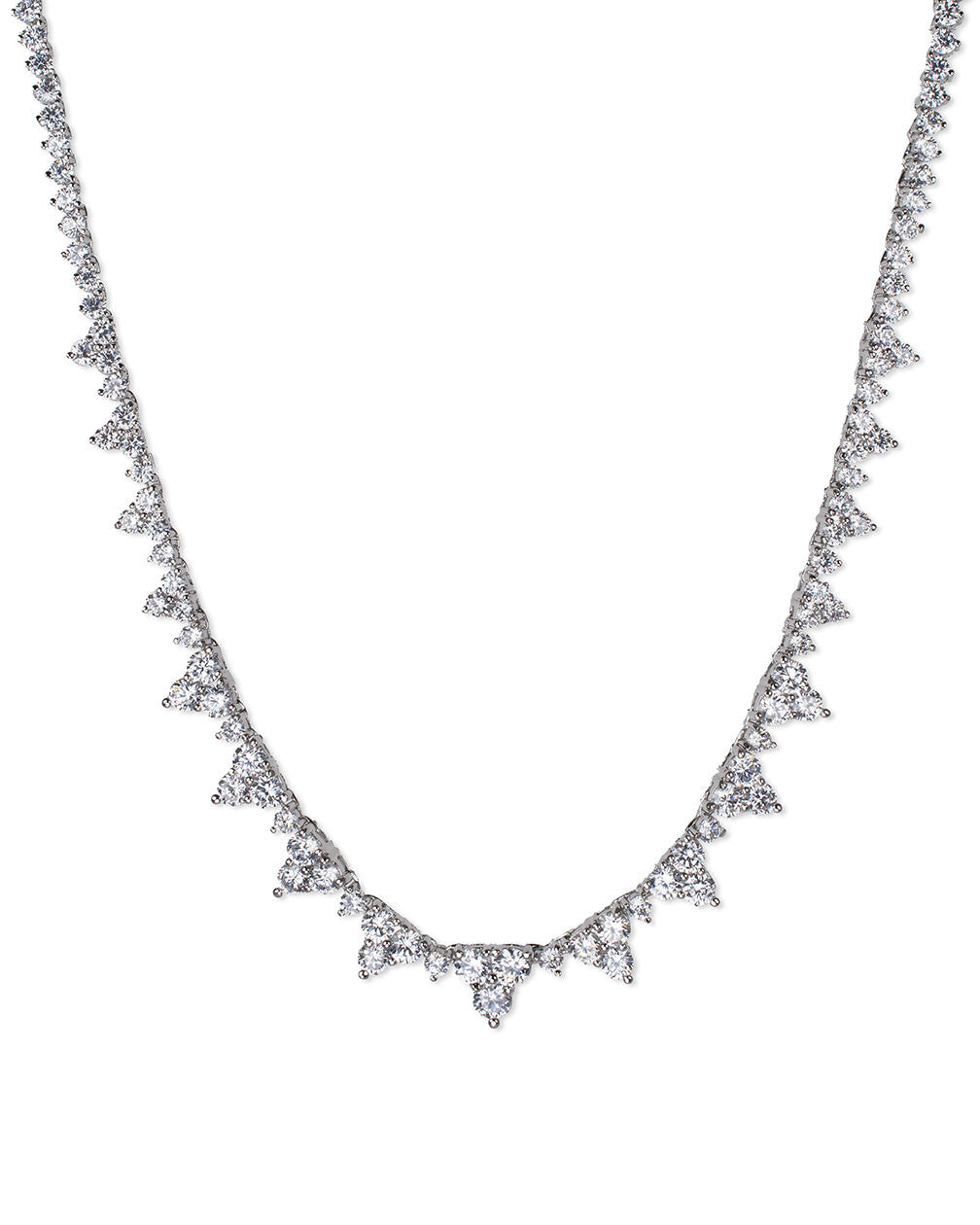 Triple Cluster Necklace