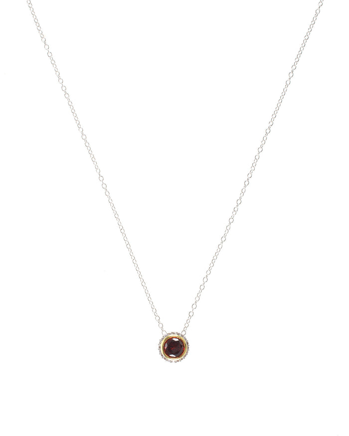 Birthstone Pendant January