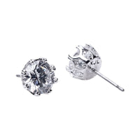 Crown Prong Studs